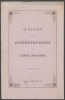 Wetten en reglementen van het studentencorps van de Universiteit van Leiden, 1863 en ongedateerd