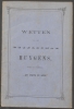 Wetten van het Gezelschap Huygens te Leiden ter beoefening van de natuurwetenschappen, 1864, 1866