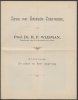Teksten van de cursus over botanische onderwerpen in het seizoen 1900-1901, gegeven door H.P. Wijsman uit Leiden, 1900-1901