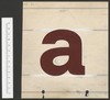 Werktekeningen (met 2-rings perforatie) in bruine verf en met dekwit gecorrigeerd, vette romein, kapitaal met onderkast, cijfers en tekens, enkele met vermelding &#39;Intertype&#39; of &#39;6-8-9&#39;, 1957-1970