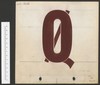 Werktekeningen (met 2-rings perforatie) in bruine verf en met dekwit gecorrigeerd, smalvette romein, kapitaal met onderkast, cijfers, en tekens,  1964-1965