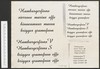 Werktekeningen in bruine verf, letterpolis, (fotografische) proeven, negatief, interne correspondentie (o.a. stuk van Fernand Baudin),  1958-1959