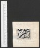 Werktekeningen en proeven van diverse ornamenten; tevens met drie tekeningen in zwarte inkt voor drukpers-vignetten, eerste kwart 20e eeuw